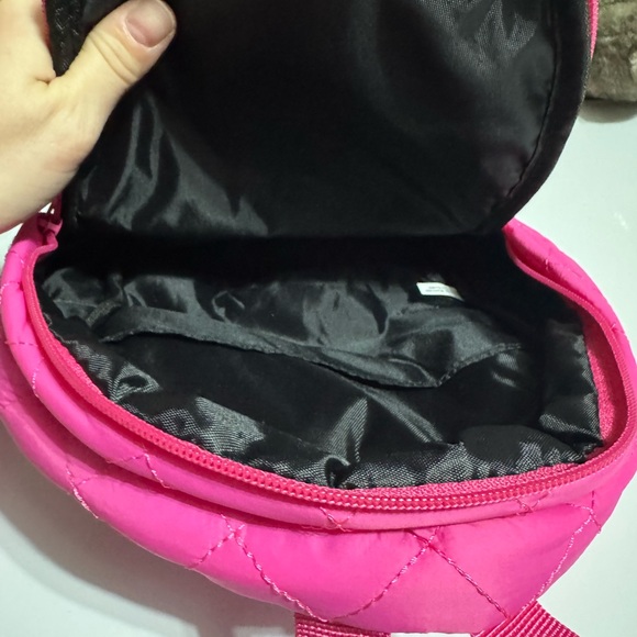 Pink Quilted Backpack - Picture 4 of 10